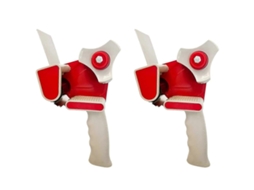 Conjunto de 2 Pistolas Dispensadoras Fita Adesiva para Embalagens, Compatíveis com Rolos 5 Cm Largura , Ideais Embalagens Co GOKOCO