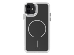 Avizar Capa Magsafe Para Iphone 11 Com Bordas Reforçadas Em Dois Materiais Flexíveis Preto