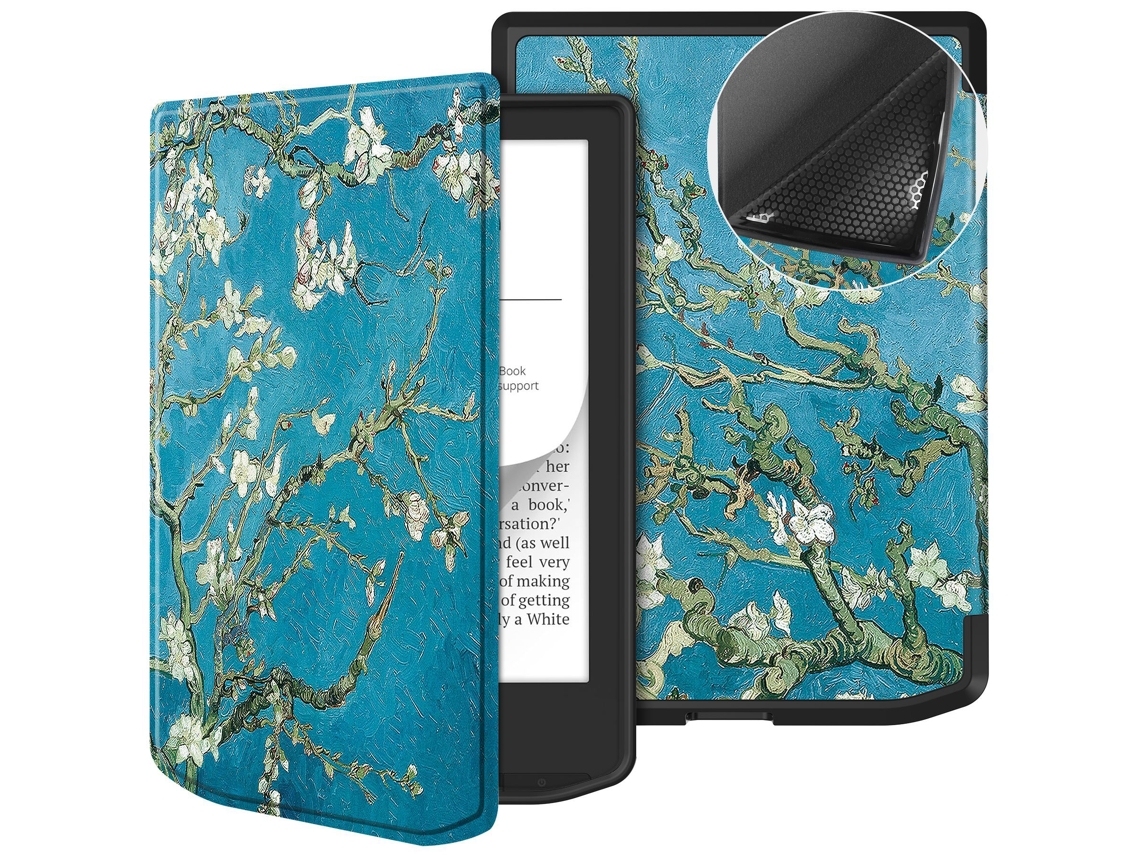 Capa Para Pocketbook Verse Pb629 Flor De Damasco