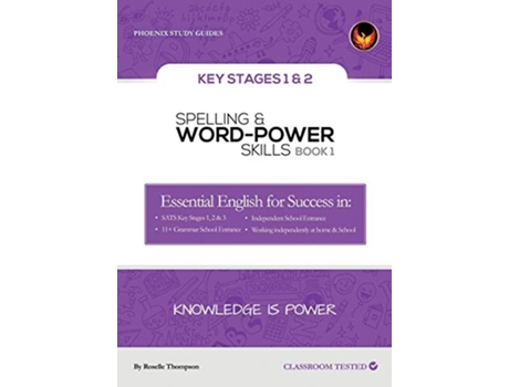 Livro Spelling WordPower Skills Phoenix Study Guides Spelling VOLUME1 de Roselle Thompson (Inglês)