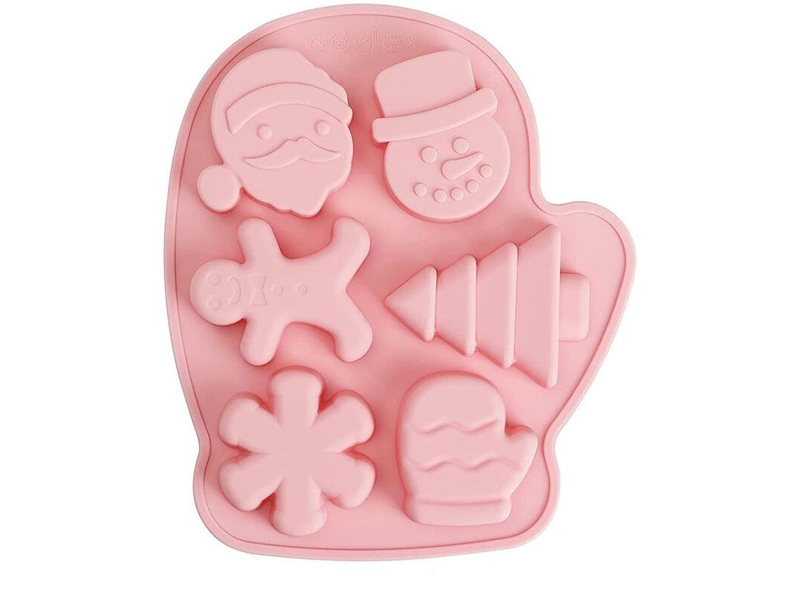 Molde de Silicone Natalício 6 Formas DUREFORWARD