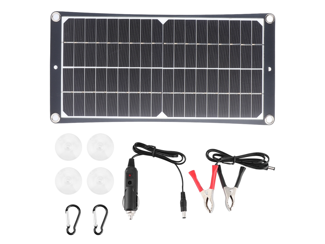 Painel Solar Portátil De 20w Laxiscreed Para Uso Ao Ar Livre E Atividades De Campismo
