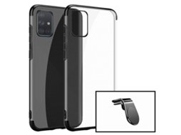 Kit Capa e Suporte Magnético Auto Huawei P40 Pro Plus SlimArmor Preto