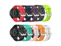 Pulseira Esportiva De Silicone Compatível Com Garmin Forerunner 245/645 Music Smartwatch