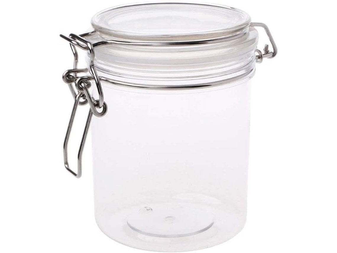 Pote De Armazenamento Redondo 500ml Com Tampa Hermética, Caixa De Armazenamento Com Divisórias, Grande