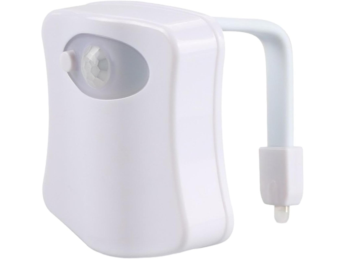Luz De Vaso Sanitário Led Genérica Com Sensor Movimento Noturna