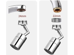 Kit Com 2 Bicos Giratórios De 720 Graus Para Torneira, Filtro Protetor Contra Respingos, Acessórios Torneira Cozinha Aquaforge