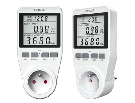 Wattímetro Monofásico Baldr Bd 990 Branco