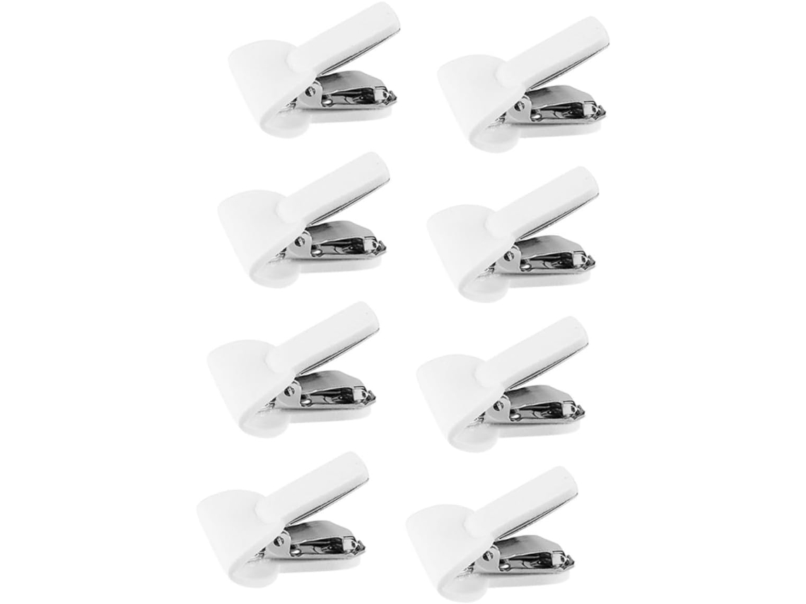 Conjunto de 8 alfinetes antiderrapantes Lençol, ideais para colchas e cobertores.