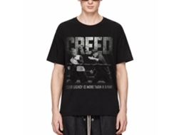 Rockinstone Rocky Movie Embrace The Legacy Black Adult T-shirt Size:s