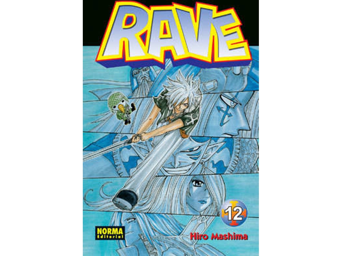 Livro Rave 12 de Hiro Mashima (Espanhol)