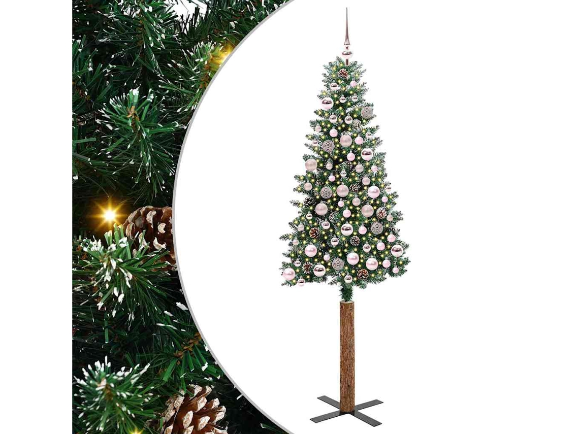 Vidaxl Árvore De Natal Slim Verde 180 Cm