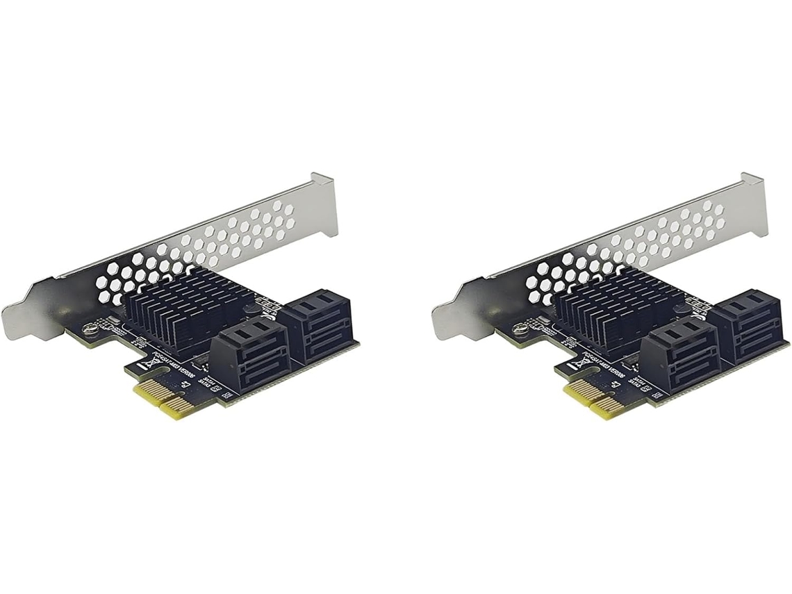 Adaptador de Placa de Expansão 2x Sata3.0 para Pci e4 6g 88se9215 SFUSHOS