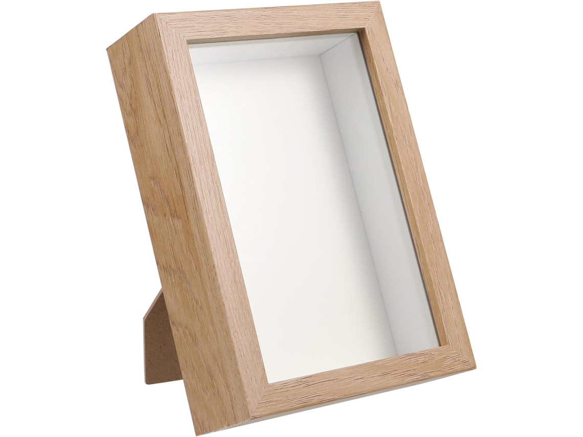 Moldura Rústica Vazada De Madeira De 15 Cm (6 Polegadas), Moldura 3d Faça Você Mesmo Para Espécimes