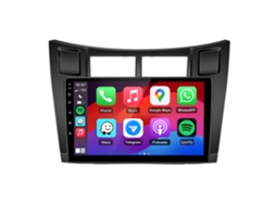 Rádio Automóvel Para Toyota Yaris Xp90 2005- 2012| Android 15 | 4-core | 2gb+64gb | Carplay Sem Fio | Swc