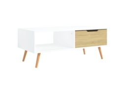 Coffee Table, Coffee Tables Vidaxl Bege Madeira Processada (n/a)