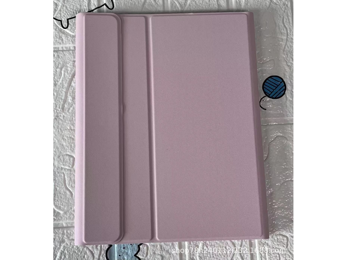 Capa Com Teclado Bluetooth Com Suporte, Compatível Com Ipad Pro 11/18/20/21/22, Rosa