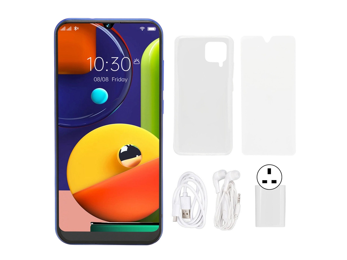 Laxiscreed Smartphone Com Tela De 6.53" Hd E Reconhecimento Facial - Desbloqueio Fácil