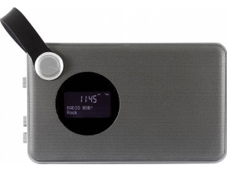 Rádio DIGITALBOX Dabman BT 40 Prateado