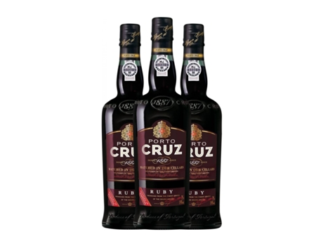 Vinho fortificado GRAN CRUZ Ruby Porto (0.75 L - 3 Unidades)