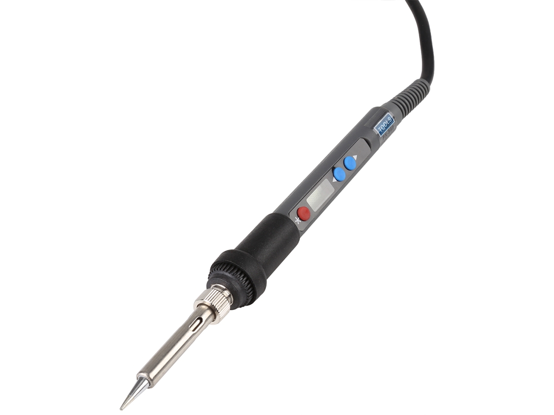 Laxiscreed Ferro De Soldar Profissional 90w Com Controle Digital De Temperatura Lcd