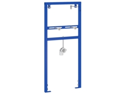 Conjunto 1 Acessório De Banheiro Vidaxl Azul Aço (50 X 3 X 112 Cm)