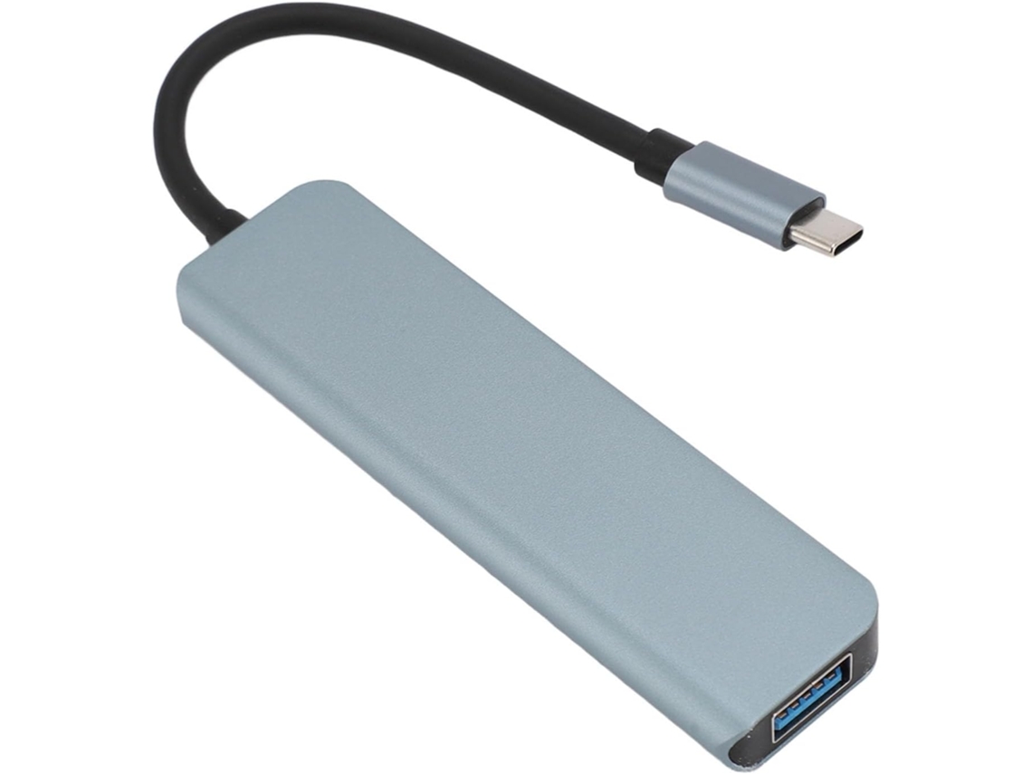 Hub Usb-c De 4 Portas Com Usb 3.0 E Transferência Dados Alta