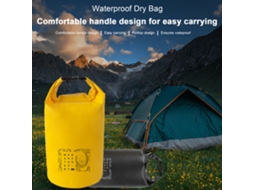 Bolsa Seca Impermeável Pvc Para Camping Hiking Natação Rafting Kayaking Armazenamento De Roupas