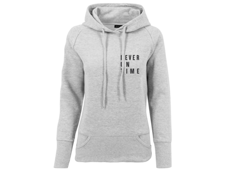 Sweatshirt para Mulher MISTER TEE (XL - Cinzento)