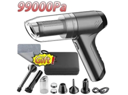 Aspirador De Pó Automotivo 3 Em 1, Aspirador De Pó Sem Fio, Bomba De Vácuo Portátil Para Casa, Sem Fio, Sucção Potente E Forte Aquaforge
