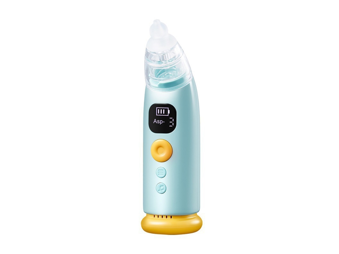Aspirador nasal elétrico YANYXR com display LED, recarregável, USB, completo para viagem