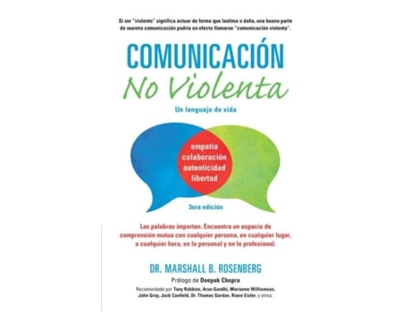 Livro comunicacion no violenta de rosenberg, marshall b., phd (espanhol)