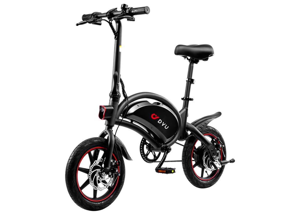 Bicicleta Elétrica DYU D3f - 36v 10ah 250w - Autonomia de 50km - Dobrável - Ideal para Deslocações Urbanas - Design Ultraleve