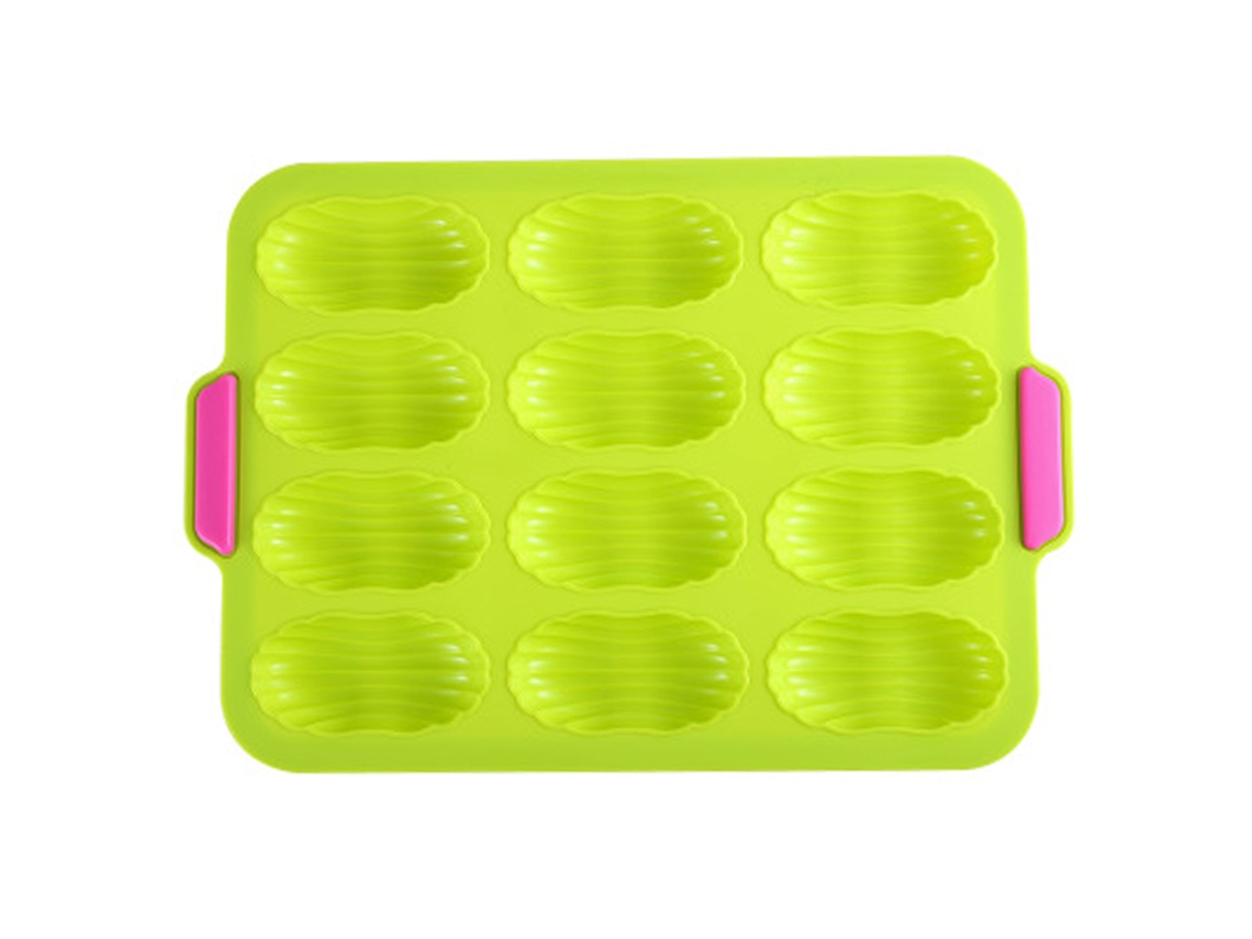 Forma Para Pão E Bolos, Cor Verde, Para Forno, Confeitaria E Preparo Doméstico, Reutilizável, Resistente Ao Calor E Fácil De Limpar