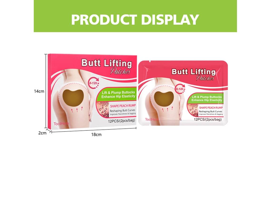 Patch Para Bumbum Queima Gordura E Restaura Elasticidade