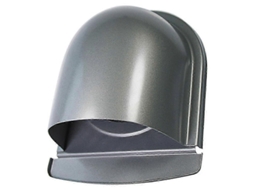 Teto de Vents de Aço Inoxidável 150mm Impermeável Anti corrosão Prata S/MARCA