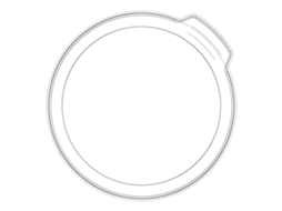 Moldura Da Porta De Secadores Electrolux 140044497042