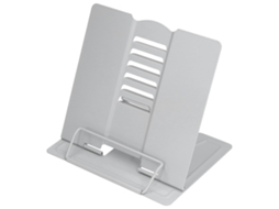 Suporte ergonômico para livros Slowmoose, ângulo ajustável, dobrável, para casa, escritório e escola, bege