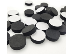 60 Pés Invisíveis E Antiderrapantes Em Eva Para Drenagem Circulação De Ar, Protetores De Mesa Pretos 30mm X 15mm Para