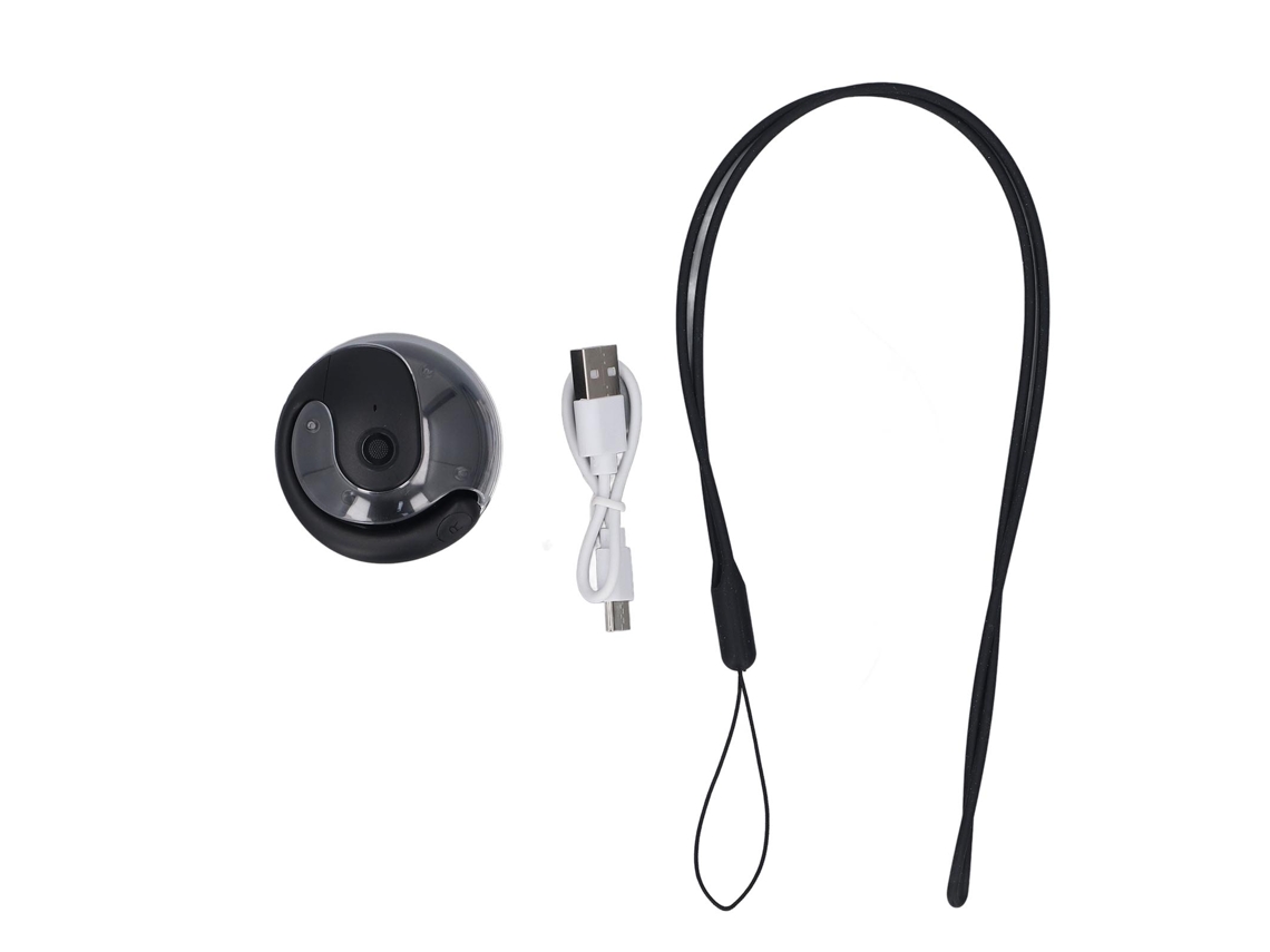 Ats fones de Ouvido Tradutor Inteligente em Tempo Real com Design Ergonômico e Som Hd para Viagem Negócio Aprendizagem Preto