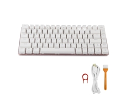Teclado Mecânico LAXISCREED 82 Teclas, luz simples, para jogos | LAXISCREED