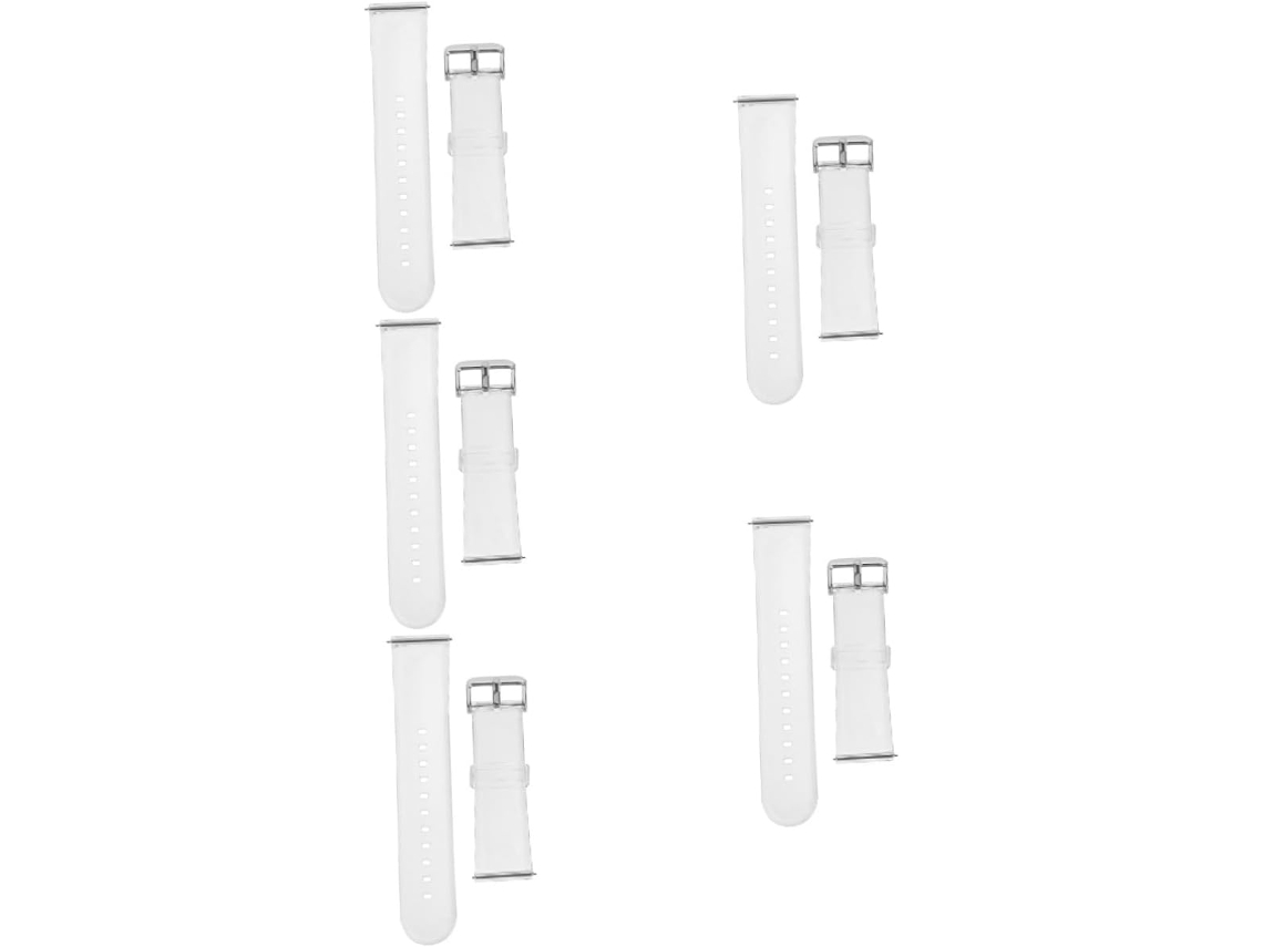 Conjunto De 5 Pulseiras Ajustáveis Para Smartwatch, Com Design