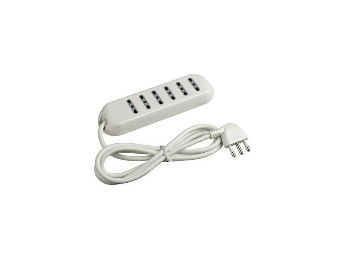 Bticino-Multi-Soquete 6 Tomadas Branco LEGRAND