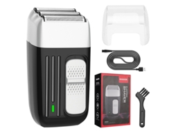 Barbeador Elétrico Portátil Sem Fio E Recarregável Para Rosto/cabeça (preto) Czhhmart