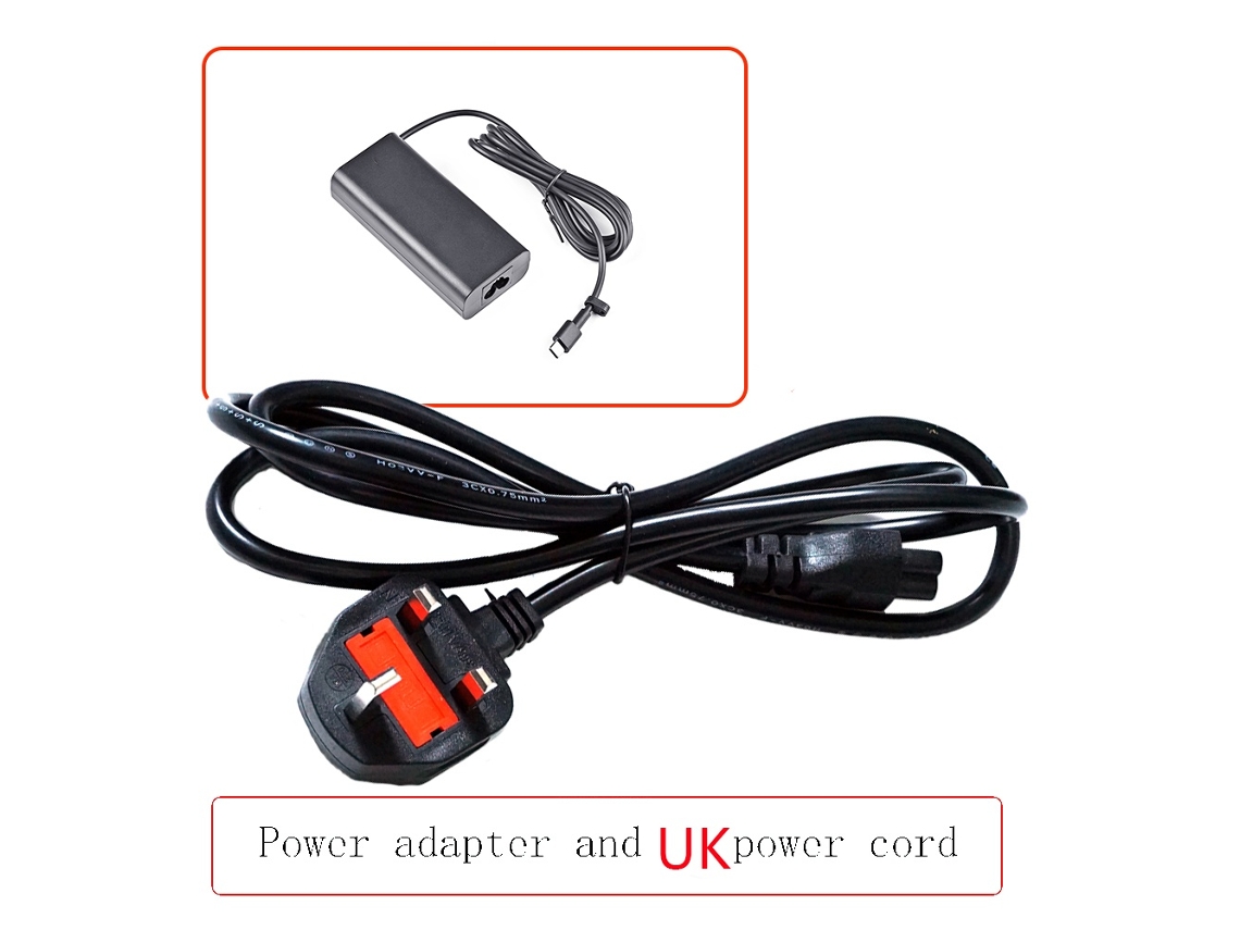 Lurelia Carregador Para Portátil Usb-c 20 V 3,25 A 65 W Para Portátil Dell Xps12 Xps13 9350 9250 9360 7370 Ha65nm170 La65nm170