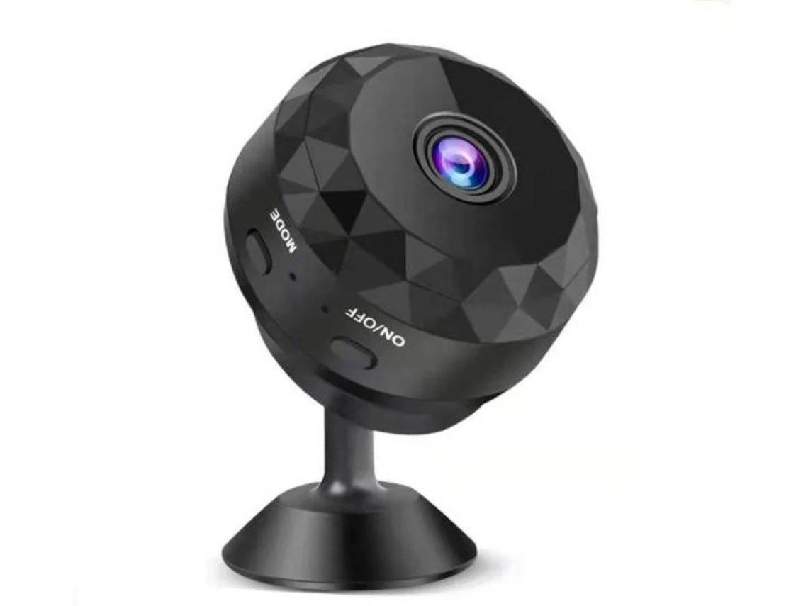 1080p Hd Mini Câmera De Segurança Doméstica Dvr Night Vision 90 ° Wide Angle Wifi Wireless Spy Camera Vigilância Em Tempo Real Yizhood (preto)