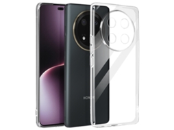 Capa Para Honor Honor Magic 7 Lite Mayaxess Silicone Textura Macia Transparente