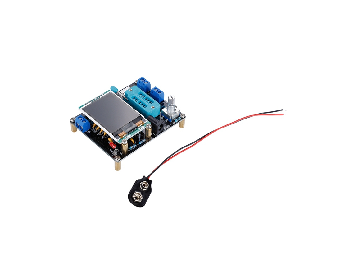 Tester De Transistor, Medidor De Resistência Equivalente Em Série, Gerador De Sinal E Mais Luz Dourada