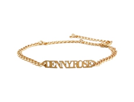 Vestido de Mulher DENNY ROSE Amarelo (Tamanho Único)