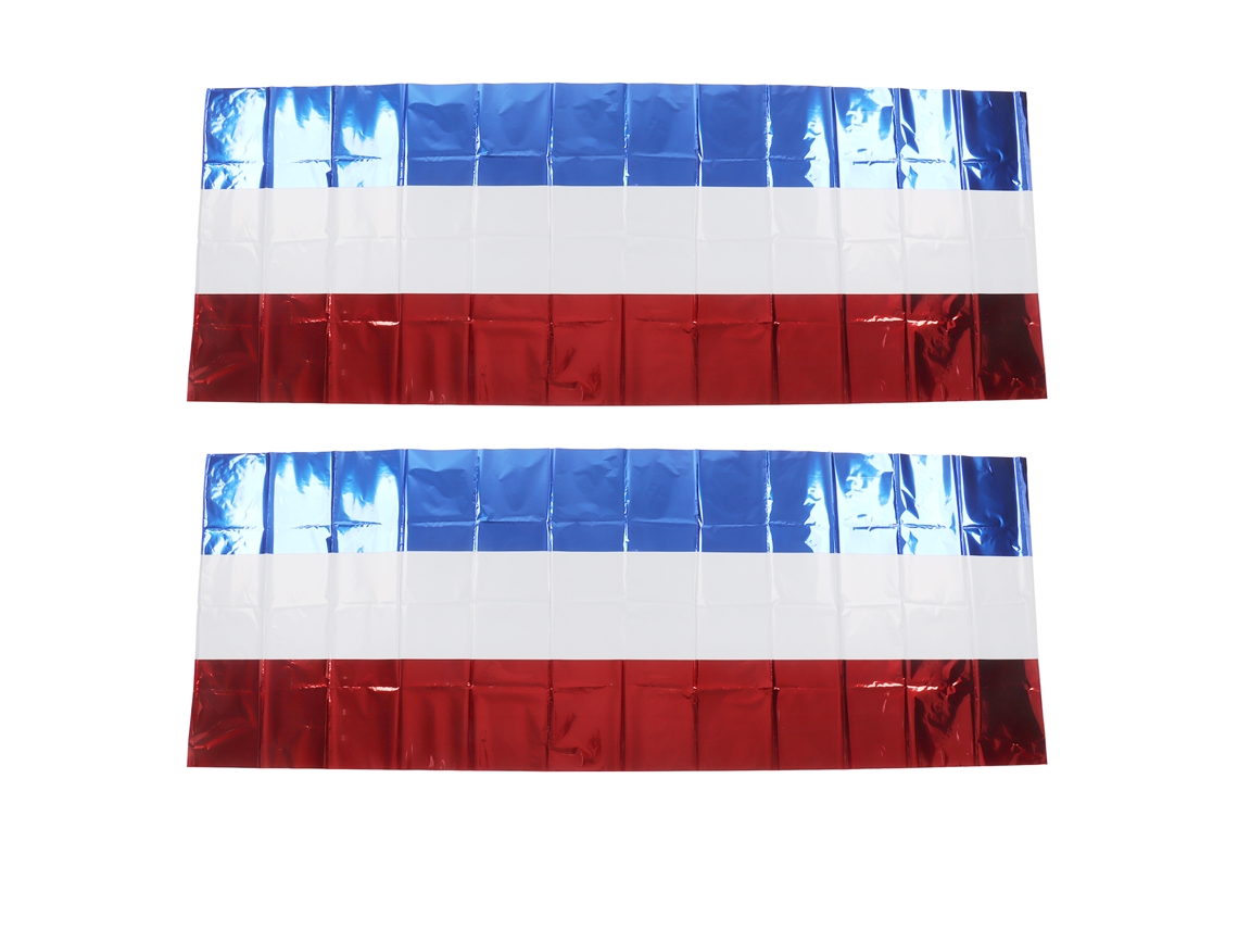 2pcs Toalha de Mesa Patriótica 4 de Julho Pet À Prova de Água S/MARCA